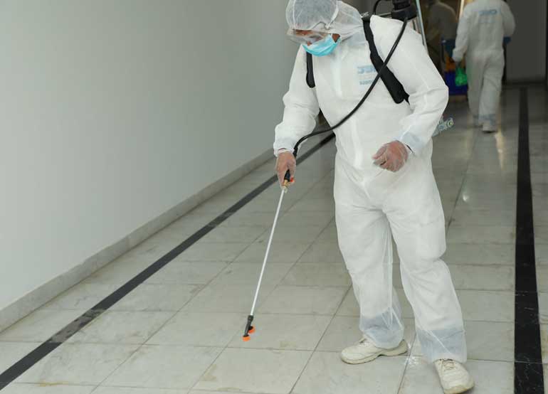 شركة تعقيم منازل في المضايا