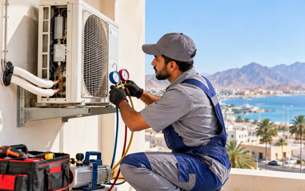 خدمات صيانة وإصلاح المكيفات